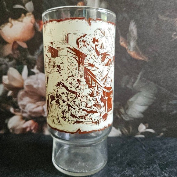 Vtg Coca-Cola Co PATRICK HENRY Give Me Liberty Heritage Collector Series Glass - Picture 5 of 10